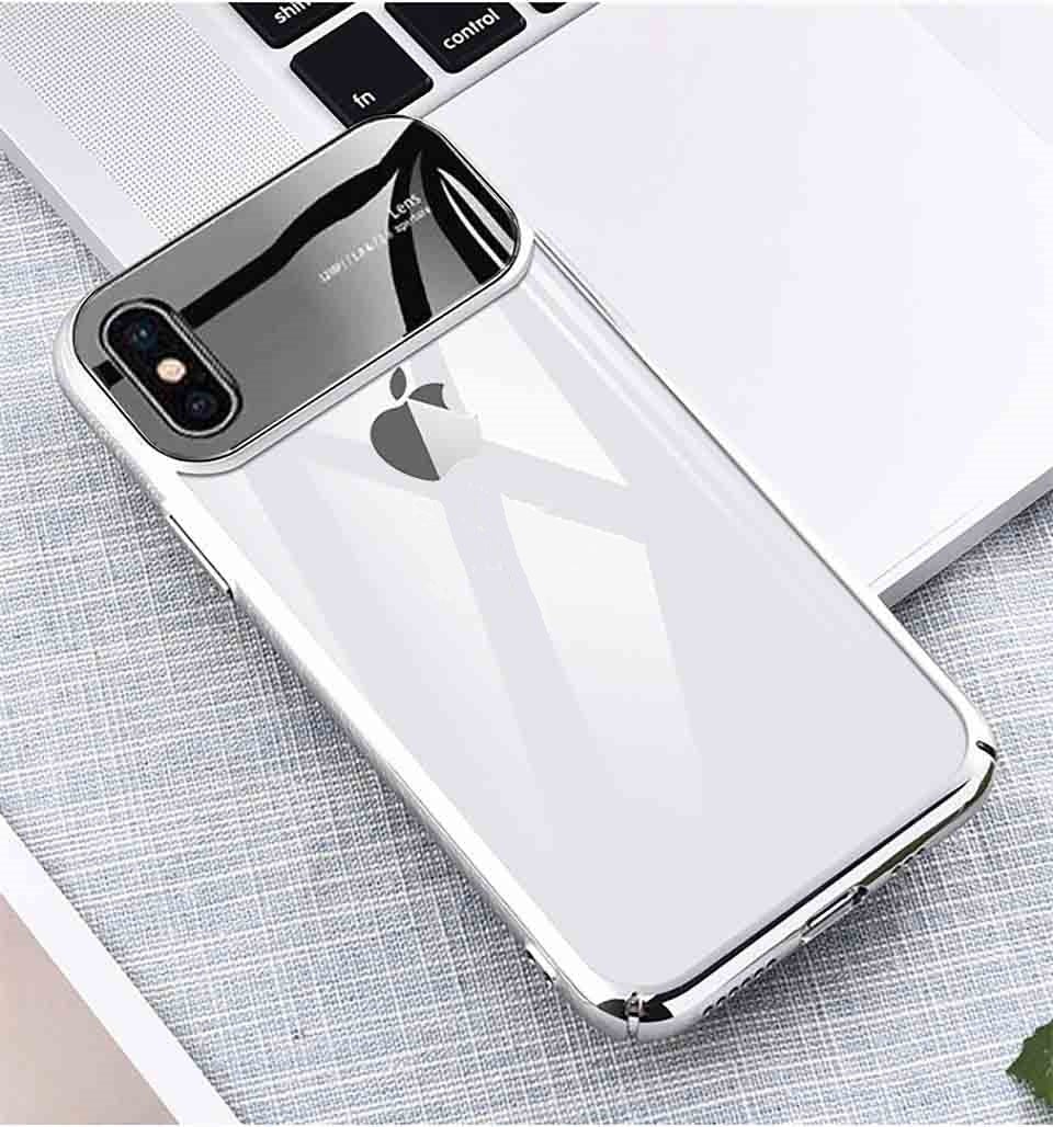 Ultra Thin Hard Plating Transparent  Case For iPhone