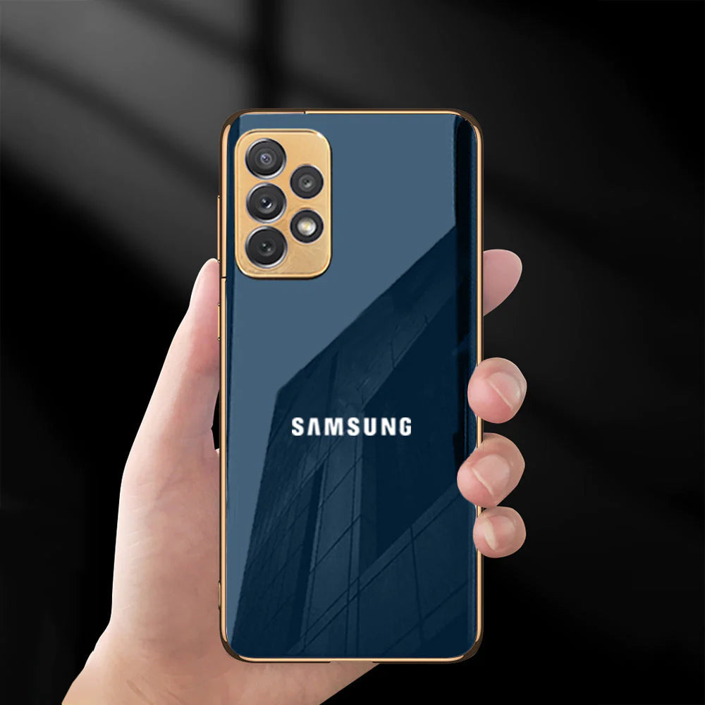 Gold Edge logo Case For Samsung