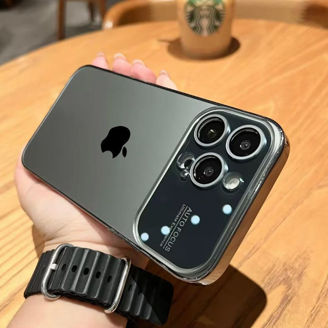 Luxury Lens Shield Case For iPhone 15