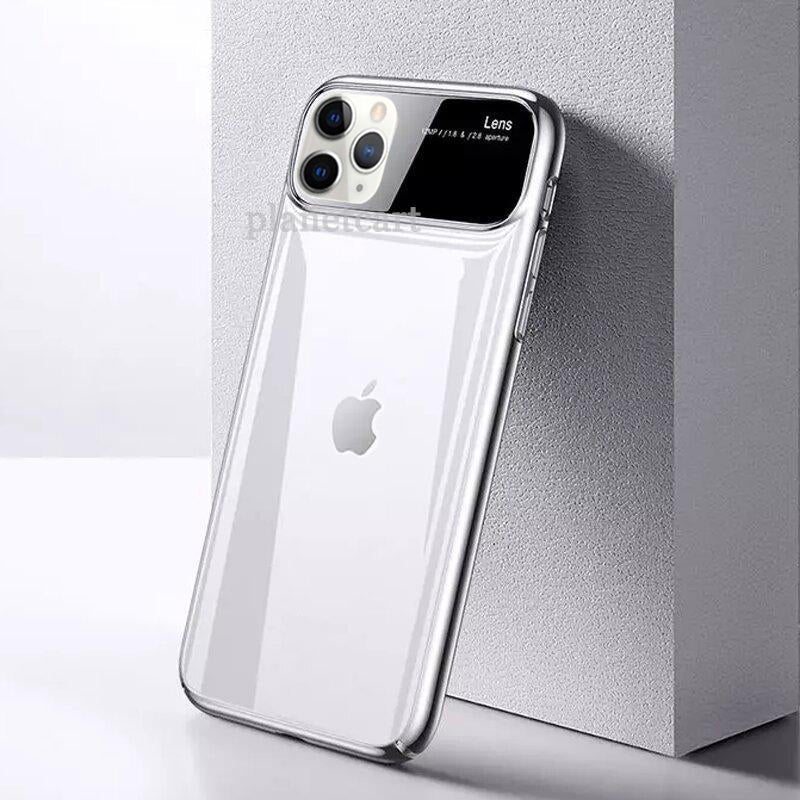 Ultra Thin Hard Plating Transparent  Case For iPhone