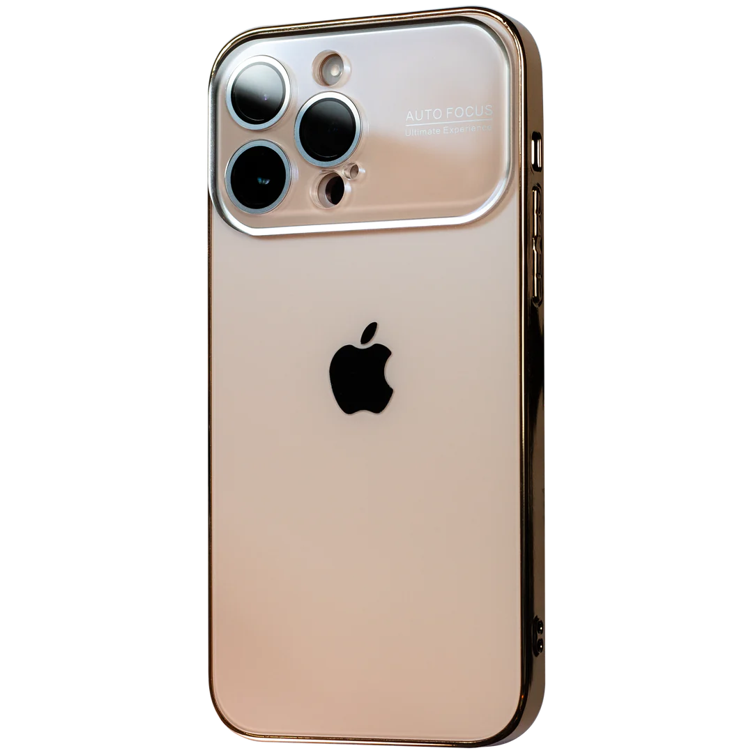 Luxury Lens Shield Case For iPhone 15