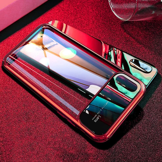 Ultra Thin Hard Plating Transparent  Case For iPhone